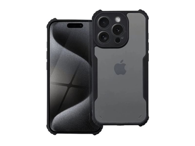 Gigapack Apple iPhone 12 Pro Max Szilikon tok, fekete (GP-155840)