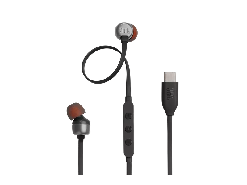 JBL T310C USB-C slušalice, crne
