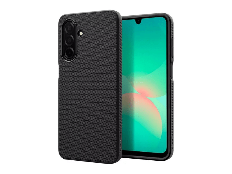 Spigen Samsung a26 5G Szilikon tok, fekete (ACS09290)