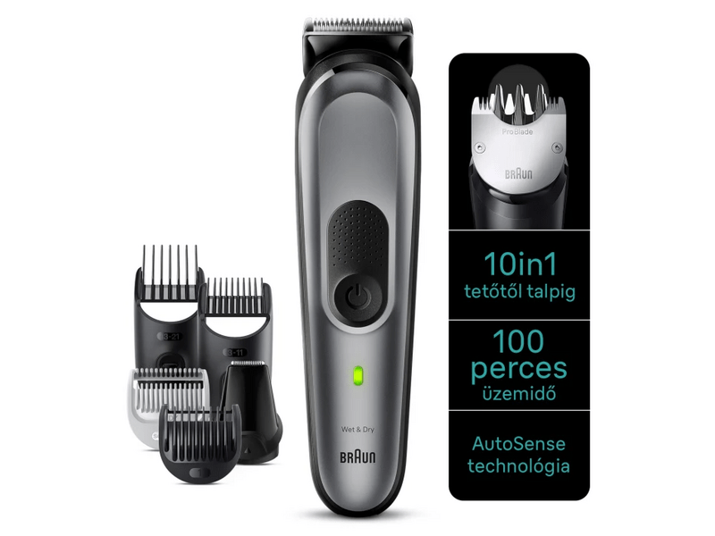 Braun 10 az 1-ben MGK7420 Szőrtelenítő készlet