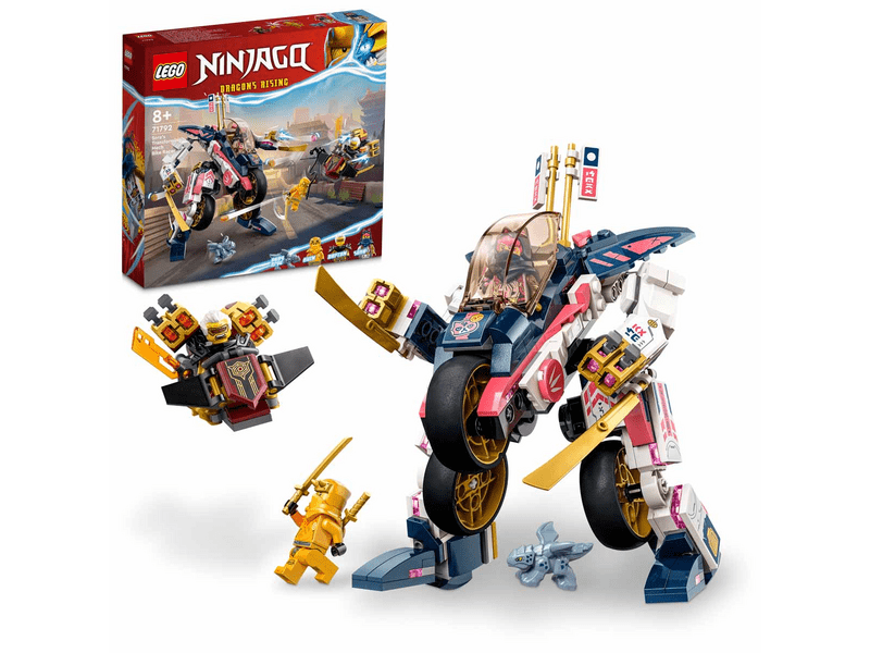 LEGO® Ninjago Sora átalakítható robot versenymotorja (71792)