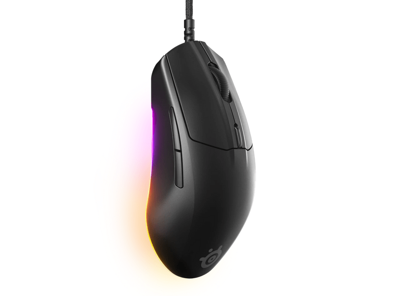 Steelseries Rival 3 Gen 2 Gaming egér, fekete