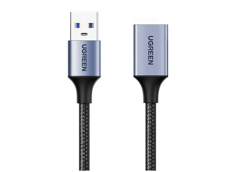 Ugreen US115 Adatkábel USB-A 2m, fekete (10497)