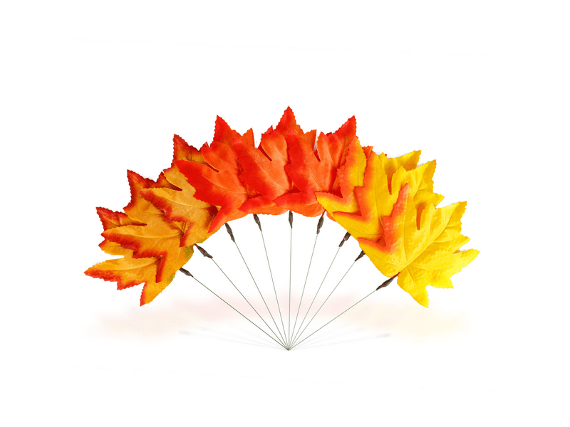 Family 59023 Őszi dekoráció, falevelek, 28 cm, 9 db/csomag