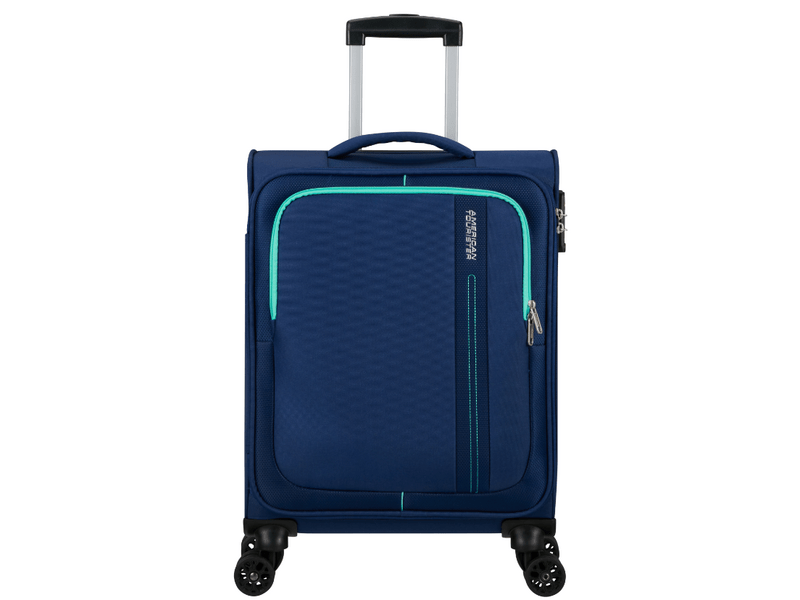 American Tourist Sea Seeker 55cm bőrönd, kék (146674-6636)