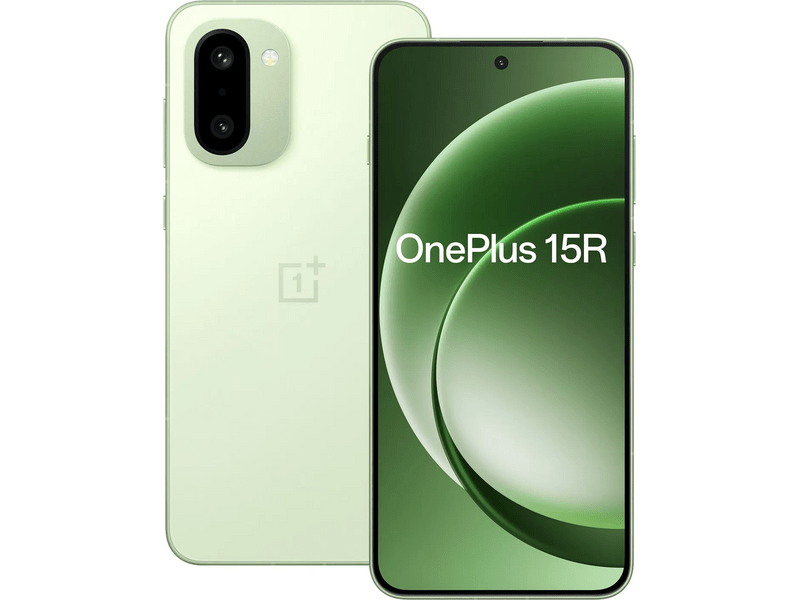 OnePlus 15R 12/256GB Okostelefon, Zöld