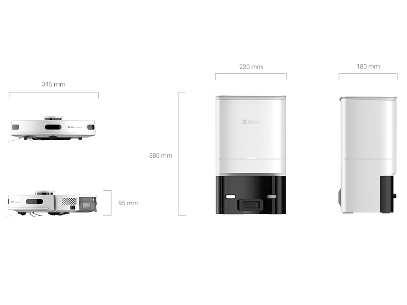 Ezviz RE5S Plus Robotporszívó (CS-RE5SP-TWT2)