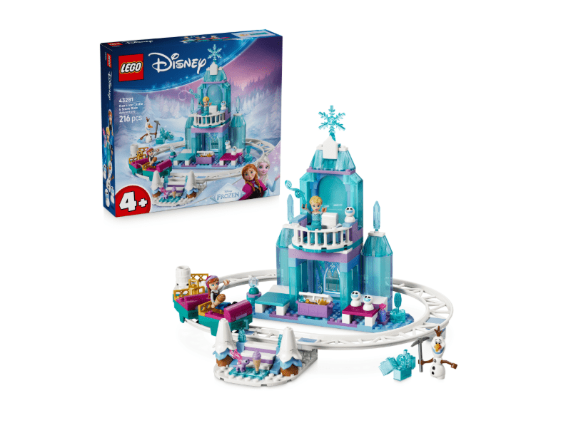 LEGO® Disney Jégvarázs Elsa jégkastélya és szánkós kalandjai (43281)