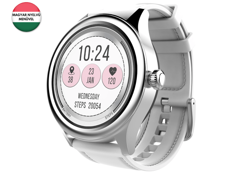 Carneo Prime GTR Női okosóra, ezüst