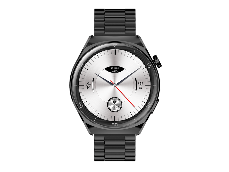 Garett V12 fekete, acél okosóra