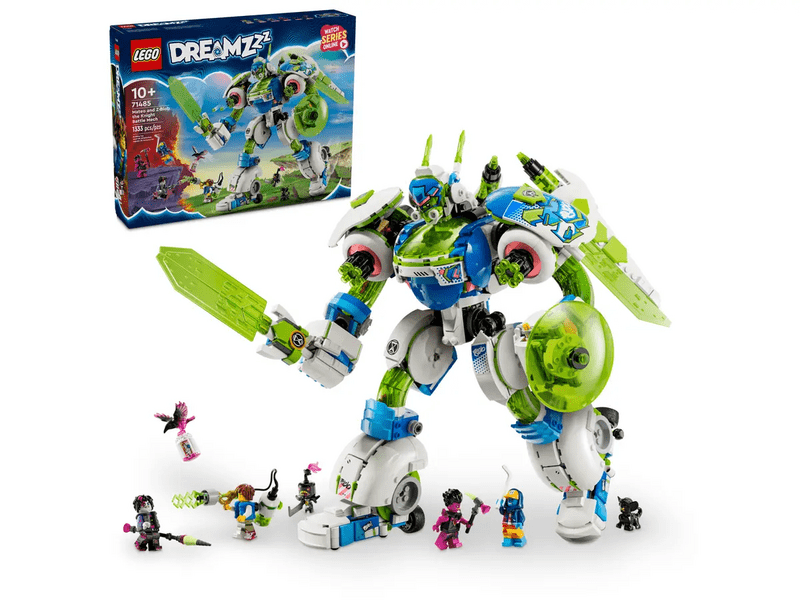 LEGO® DREAMZzz™ Mateo i Z-Blob borbeni mech vitez (71485)