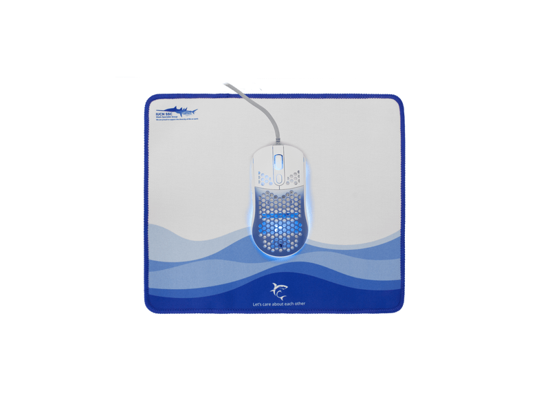 White Shark Megalodon GMP-2201gamer egér + egérpad