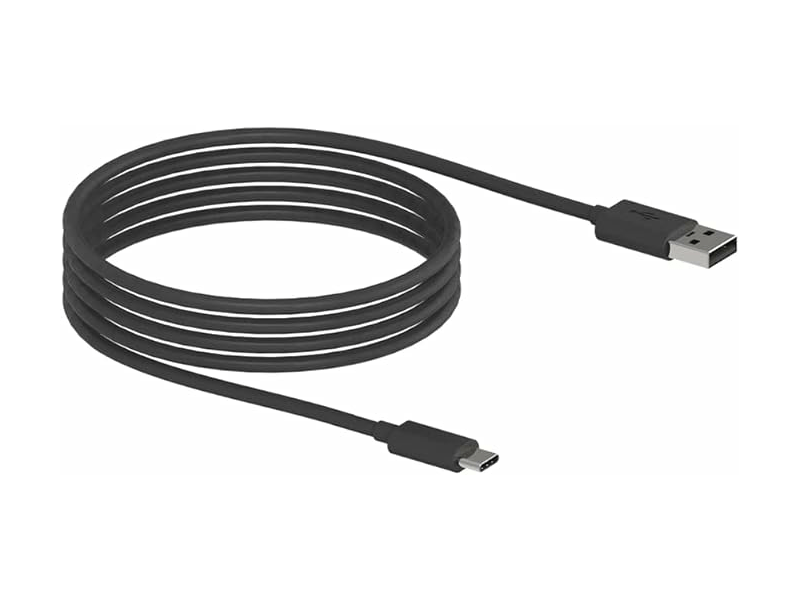 USB Cable USB-A to USB-C 2m  Black