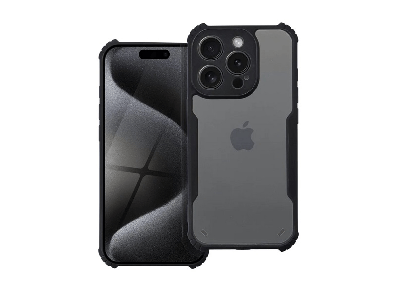 Gigapack GP-155849 iPhone 15 Pro Max fekete szilikon hátlap