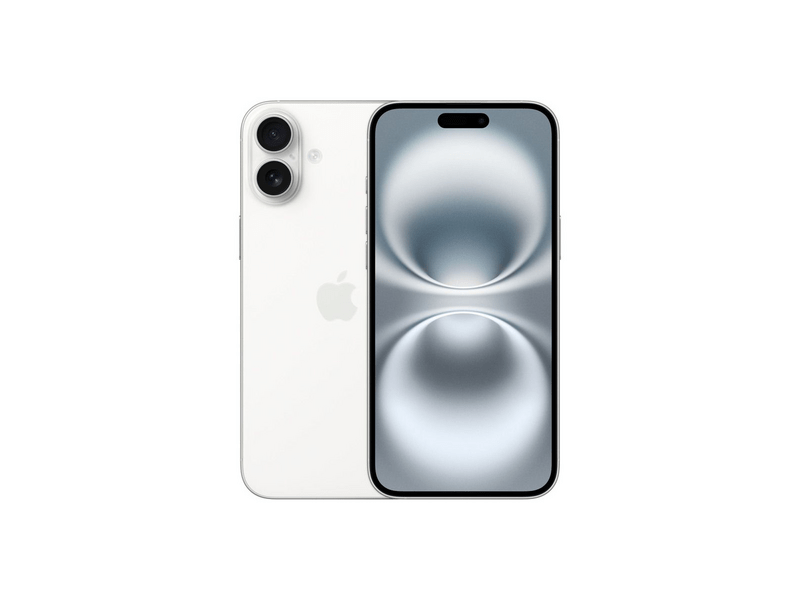 Apple iPhone 16 Plus 256GB Okostelefon, fehér (MXWV3HX/A)