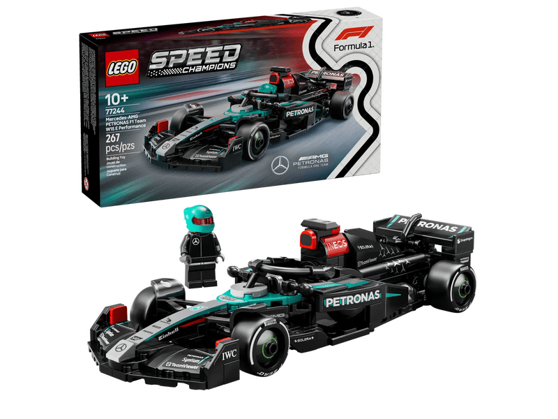 LEGO® Speed Champions trkaći automobil Mercedes-AMG F1® W15 (77244)
