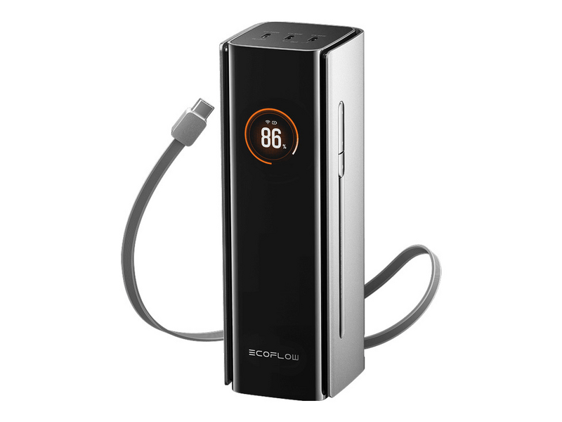 EcoFlow Rapid Pro Powerbank kábellel, 300W/140W