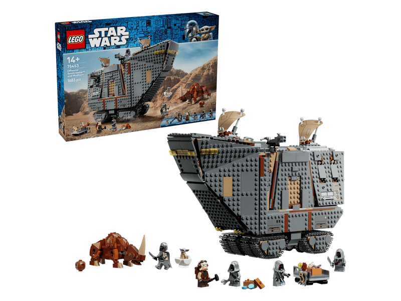 LEGO® Star Wars™ Offworld homokkúszó és Mudhorn (75453)