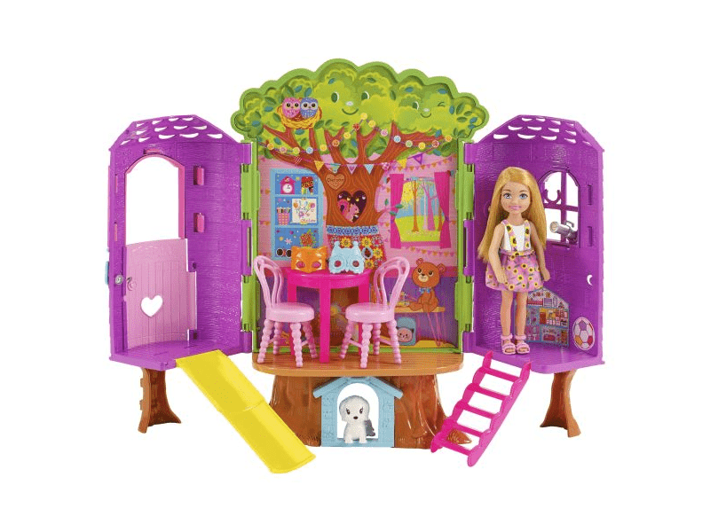 Barbie, a film: Chelsea lombháza játékszett (HPL70)