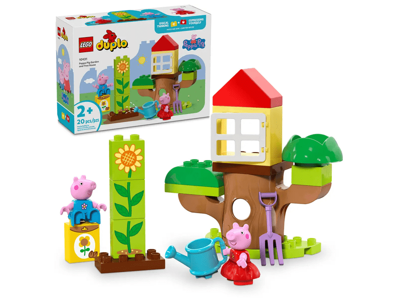 LEGO PEPPA MALAC KERTJE ÉS LOMBHÁZA