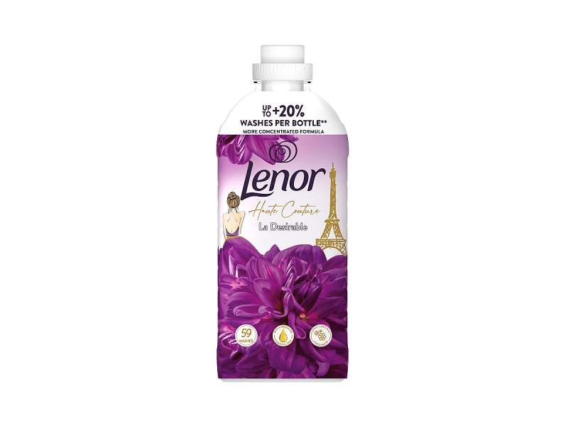 Lenor La Desirable Textilöblítő 59 Mosáshoz, 1239ml