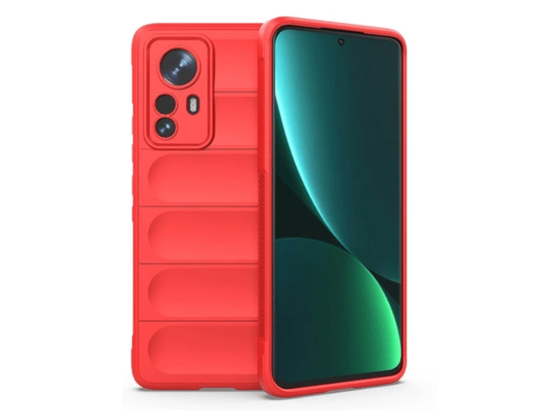 Gigapavk Xiaomi 12 Pro Szilikon tok, piros (GP-134315)