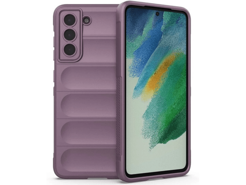 Gigapack Samsung S21 FE Szilikon tok, lila (GP-134259)