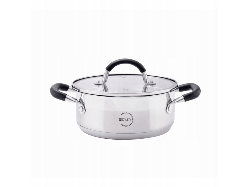 Bergner SG-8057 Lábas fedővel, 24cm, 3.5l