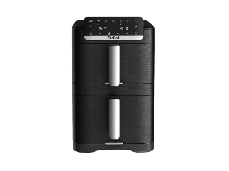 Tefal EY7568E0 Easy Fry Crispy Stack Airfryer, fekete