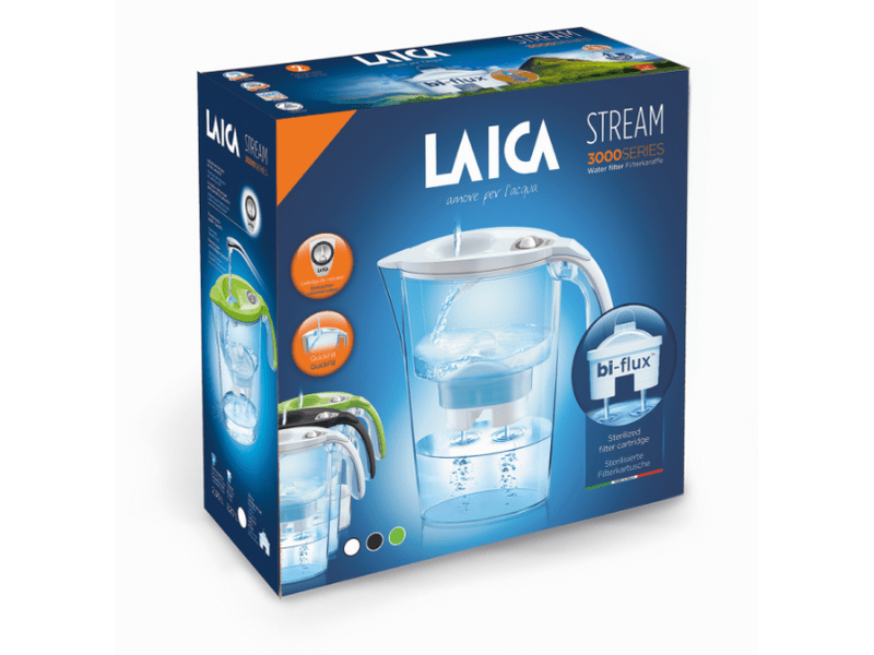 Laica J31CC Stream Line fehér vízszűrő kancsó