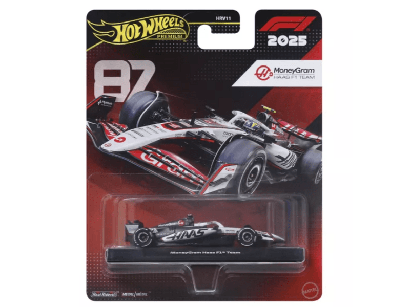 Hot Wheels: F1 kisautó - Oliver Bearman - MoneyGram Haas (JKD90)