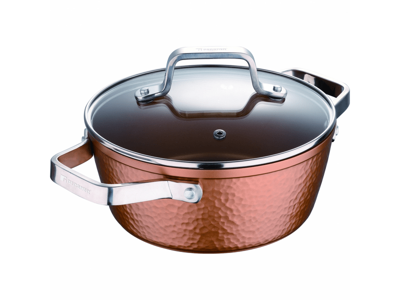 Bergner Origen Lábas fedővel, 20 cm (BG-34523-BK-KF)