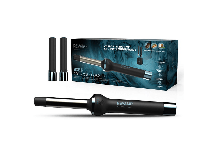 Revamp iGen Progloss™ TO-2750 Vezeték nélküli kerámia hajgöndörítő
