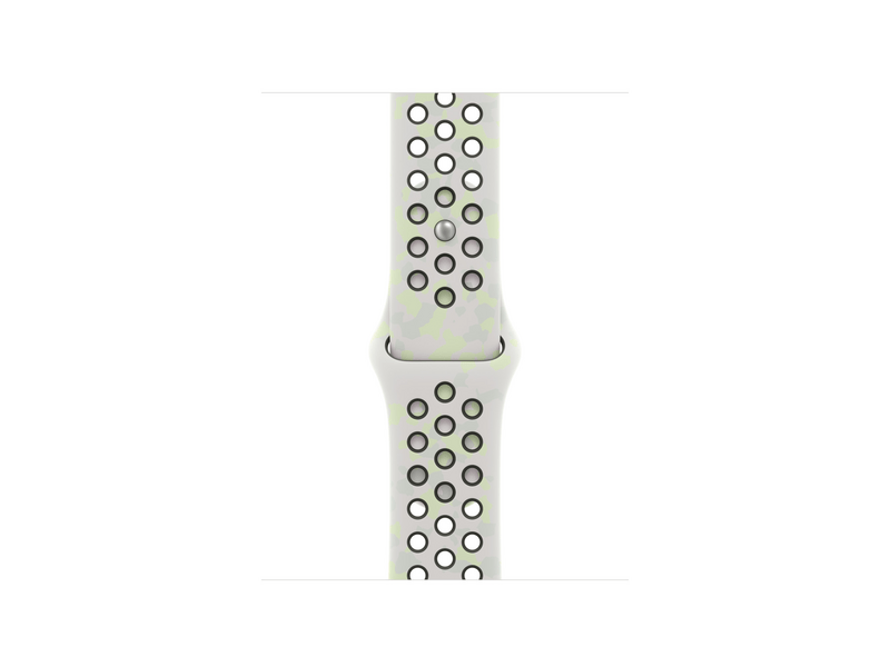 Apple Watch 40 mm‑es klasszikus fehér Nike sportszíj, M/L (MKT44ZM/A)