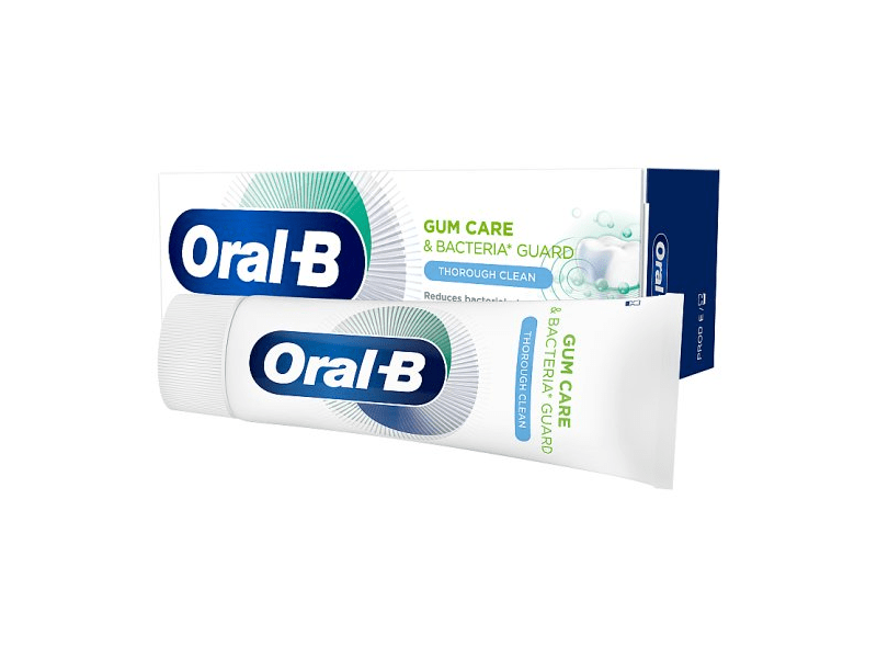 Oral-B Gum Care & Bacteria Guard Thorough Clean Fogkrém, 75 ml