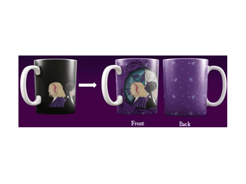 Wednesday és Enid hőre változó bögre