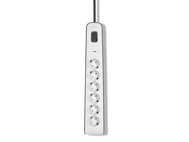 Belkin BSV603vf2M Túlfeszültségvédett hálózati elosztó