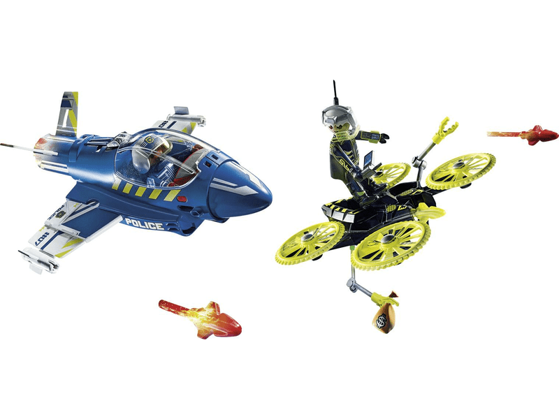 Playmobil: Rendőrség - Drónos üldözés (70780)