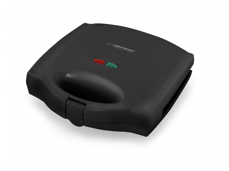 Esperanza Portabella 3 in 1 EKT006K melegszendvics sütő, fekete