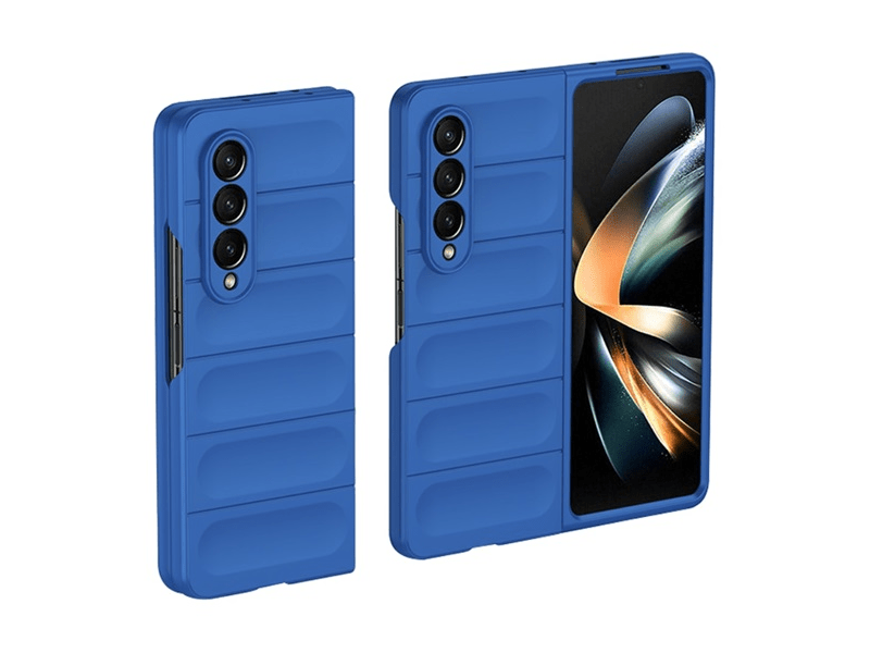 Gigapack Samsung Galaxy Z Fold4 5G Műanyag telefonvédő tok, kék (GP-143525)