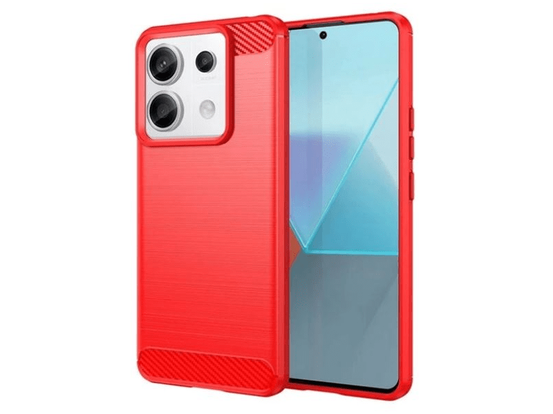 Gigapack Xiaomi Poco X6 Szilikon telefonvédő tok,piros (GP-153573)