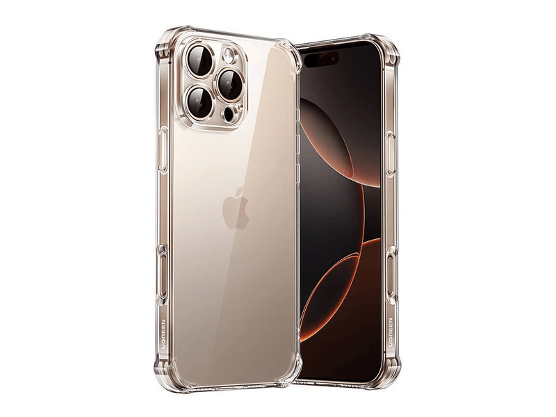Ugreen 45915 iPhone 16 Pro Szilikon tok, átlátszó