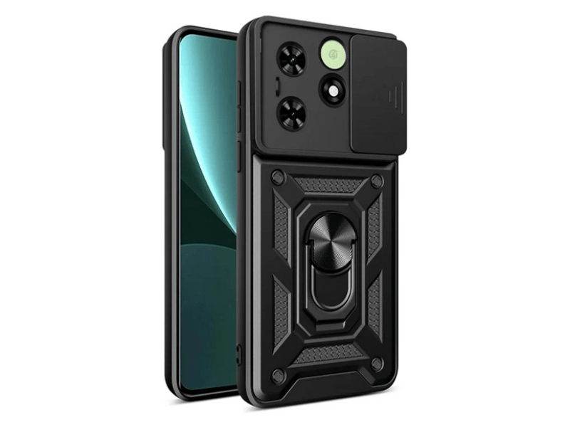Gigapack Tecno Spark Go 2023 Szilikon tok, fekete (GP-157823)
