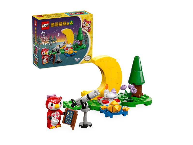 LEGO® Animal Crossing™ Promatranje zvijezda s Celeste (77053)