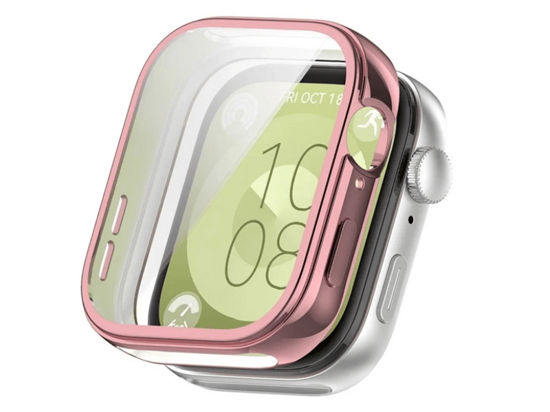 Gigapack Huawei Watch Fit 3 Szilikon keret, rózsaszín (GP-158449)