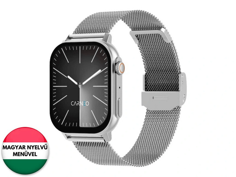 Carneo Zephyr Ultra HR+ pametni sat, srebrne boje