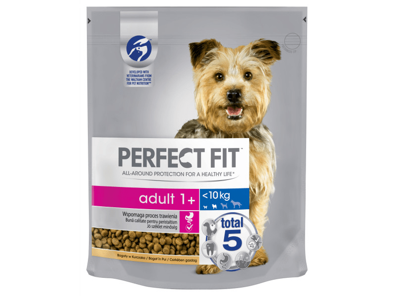 PERFECT FIT száraztáp csirkehússal kistestű felnőtt kutyák számára, 1,4 kg (421537)