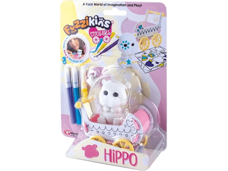 Fuzzikins babakocsis víziló (F111C)