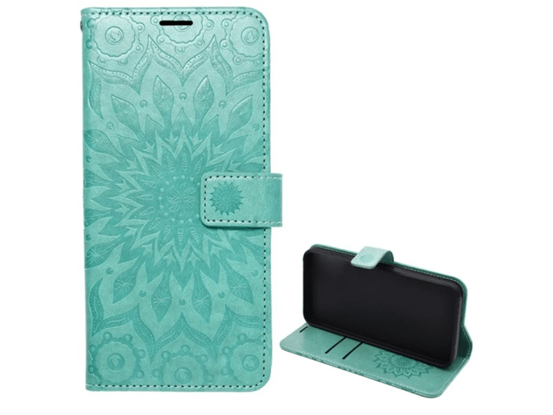 Gigapack Samsung A04s Flip tok, cián (GP-135848)