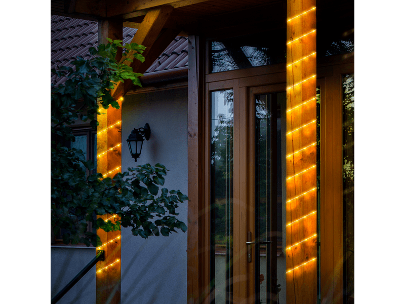 Garden of Eden Szolár fénykábel - 4,9 m - melegfehér